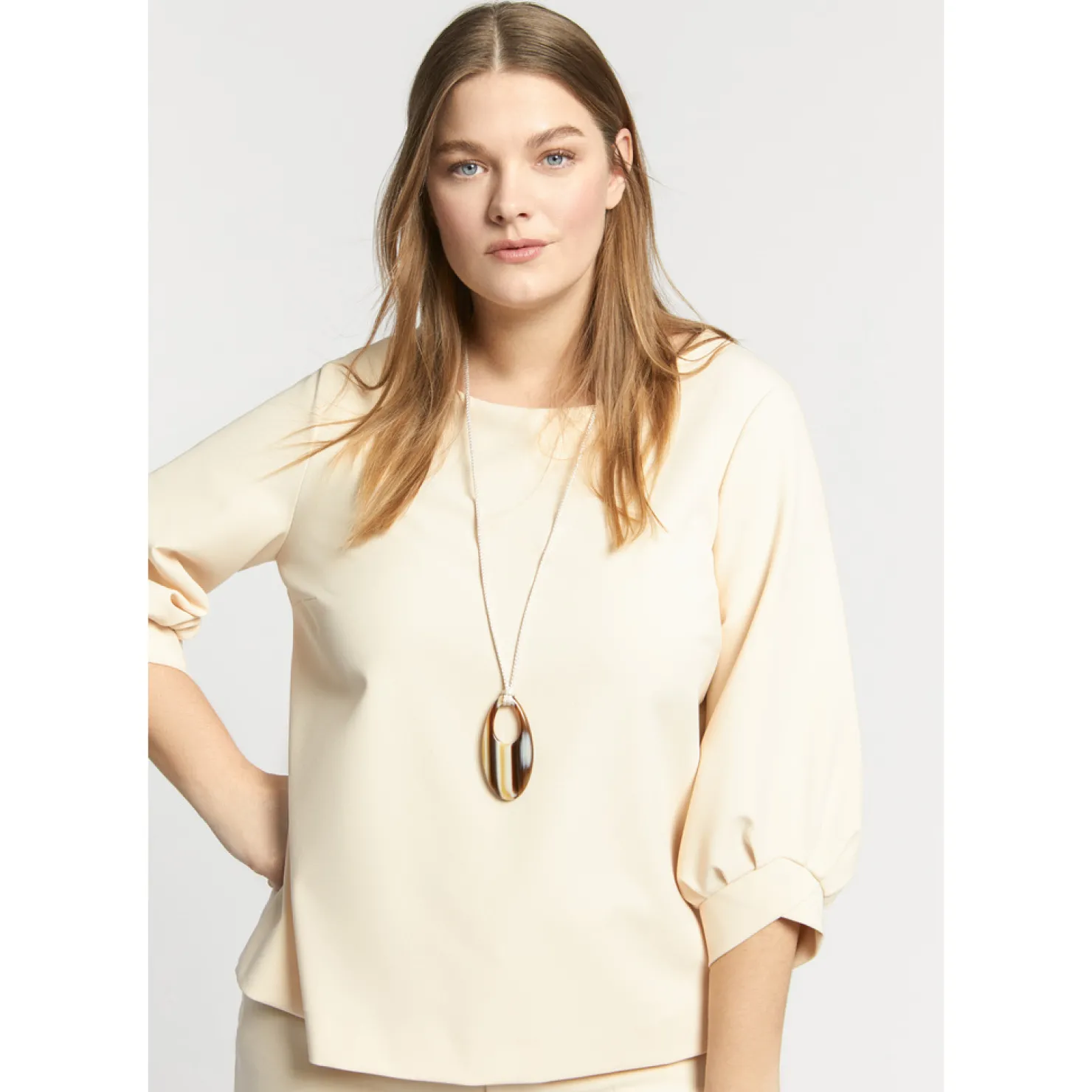 blouse_met_elegant_mouwdetail_12.webp DAMES Xandres Blouse met elegant mouwdetail