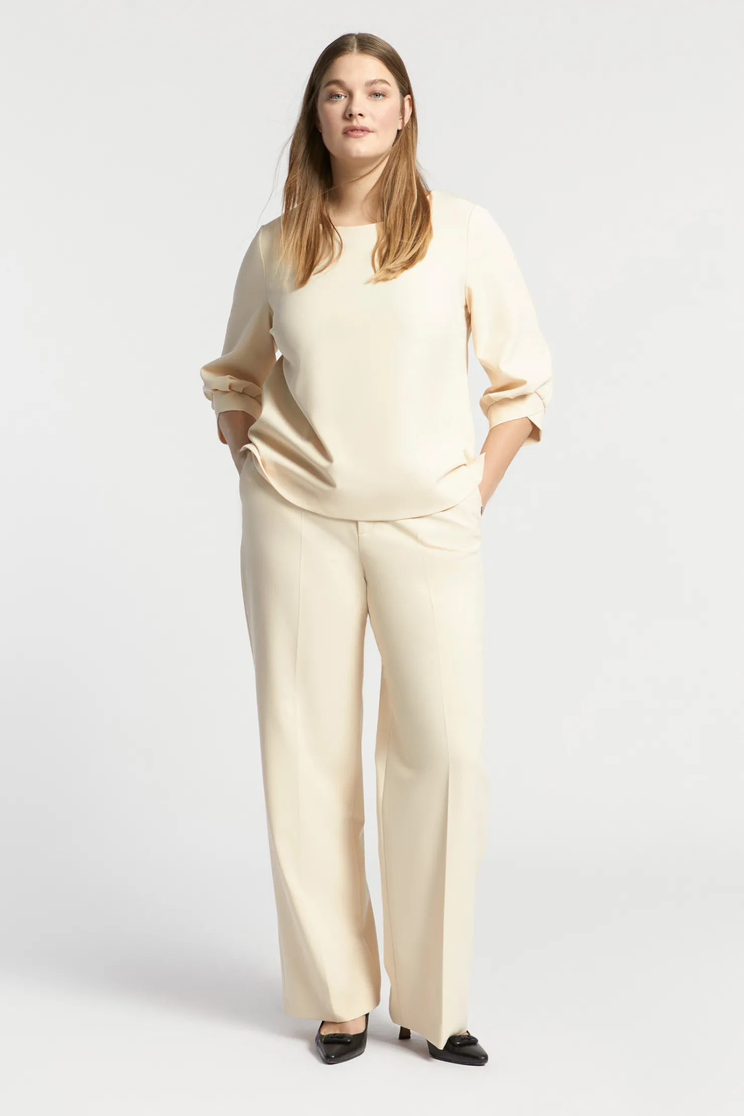 blouse_met_elegant_mouwdetail_7.webp DAMES Xandres Blouse met elegant mouwdetail