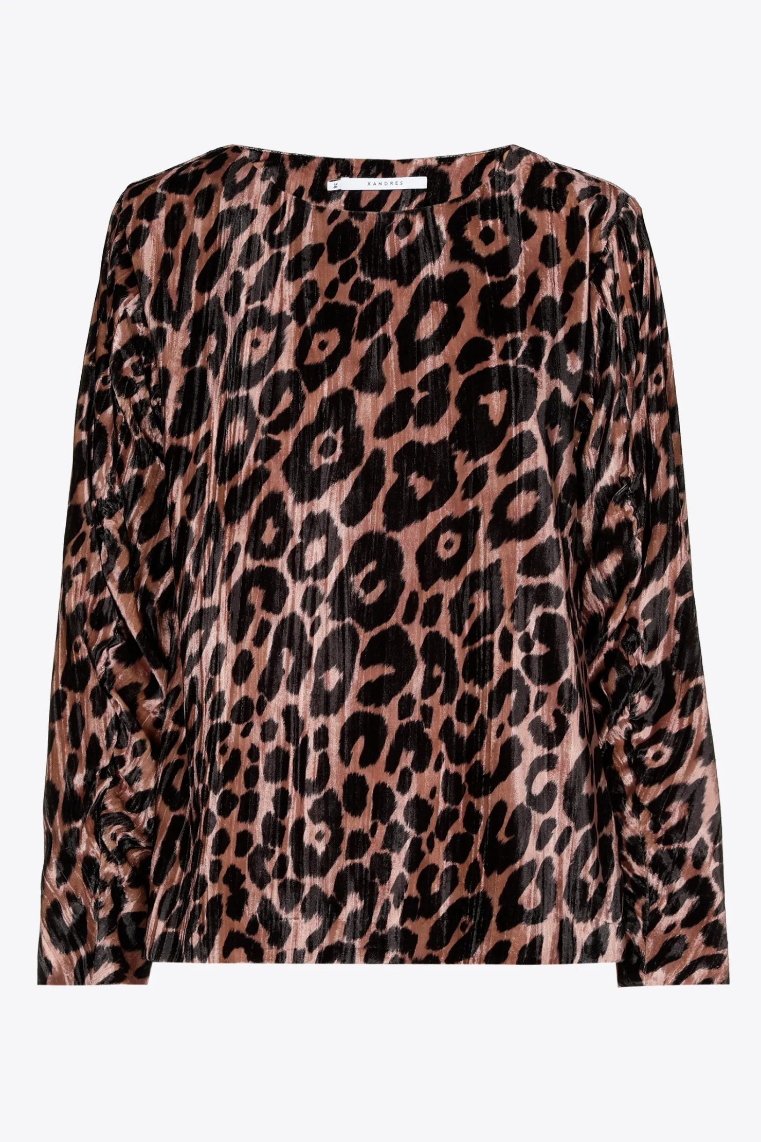 DAMES Xandres Blouse met luipaardprint