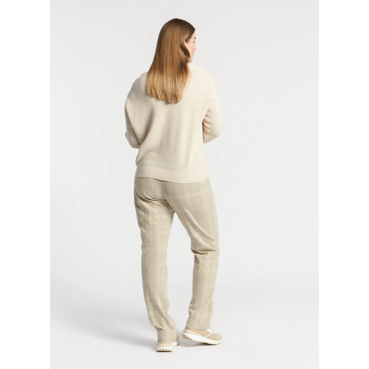 broek_met_ruitenprint_10.webp DAMES Xandres Broek met ruitenprint