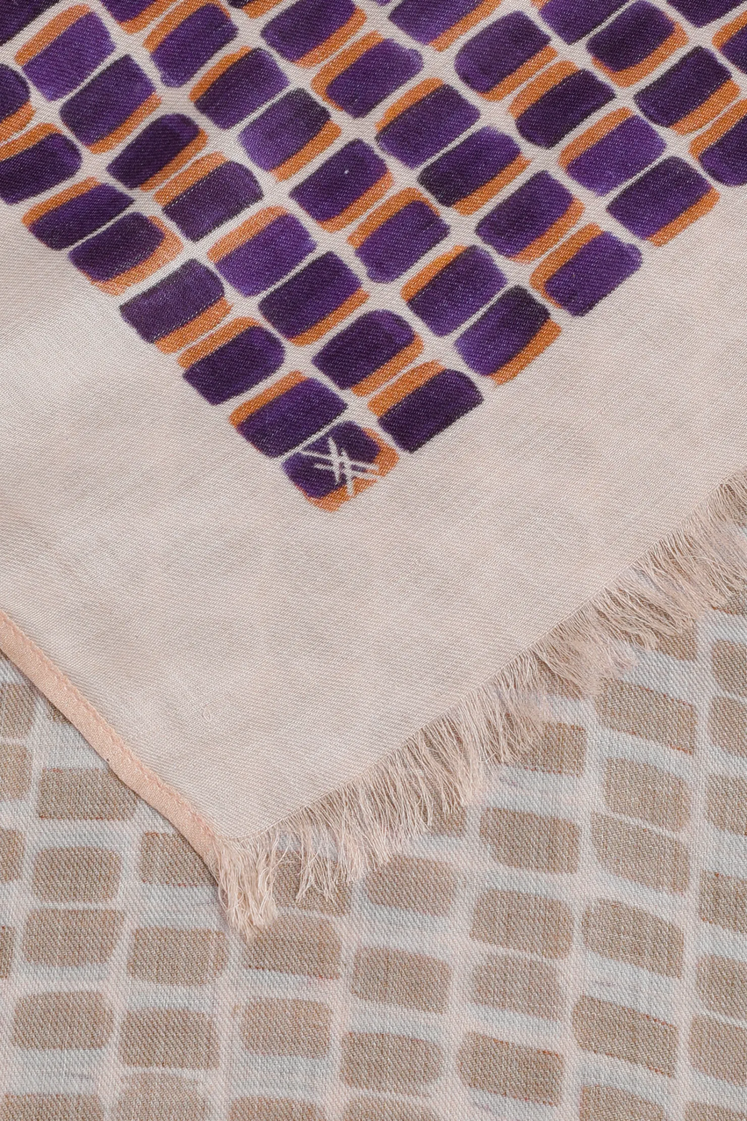 DAMES Xandres Colorblock sjaal