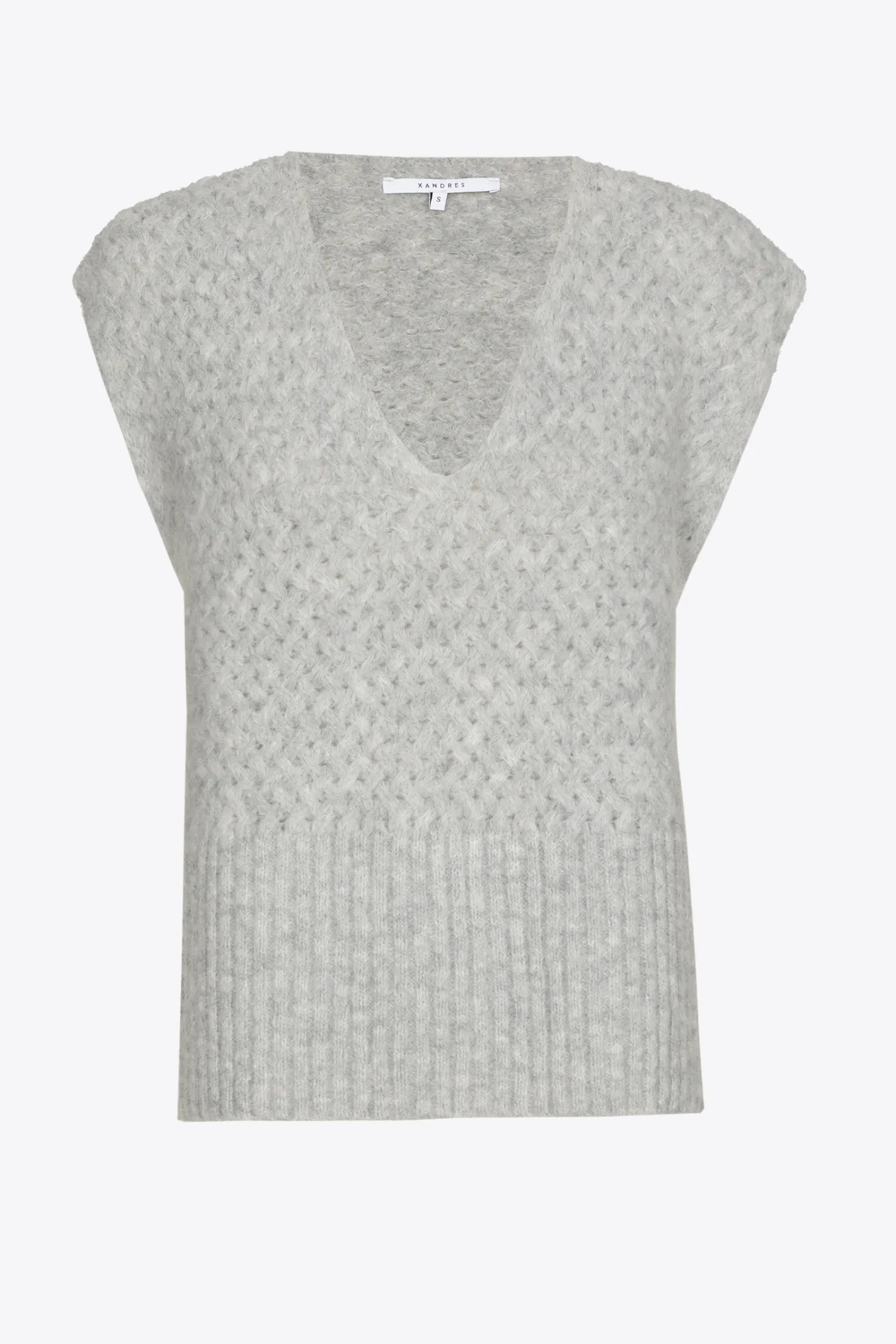 DAMES Xandres Debardeur van wolmix