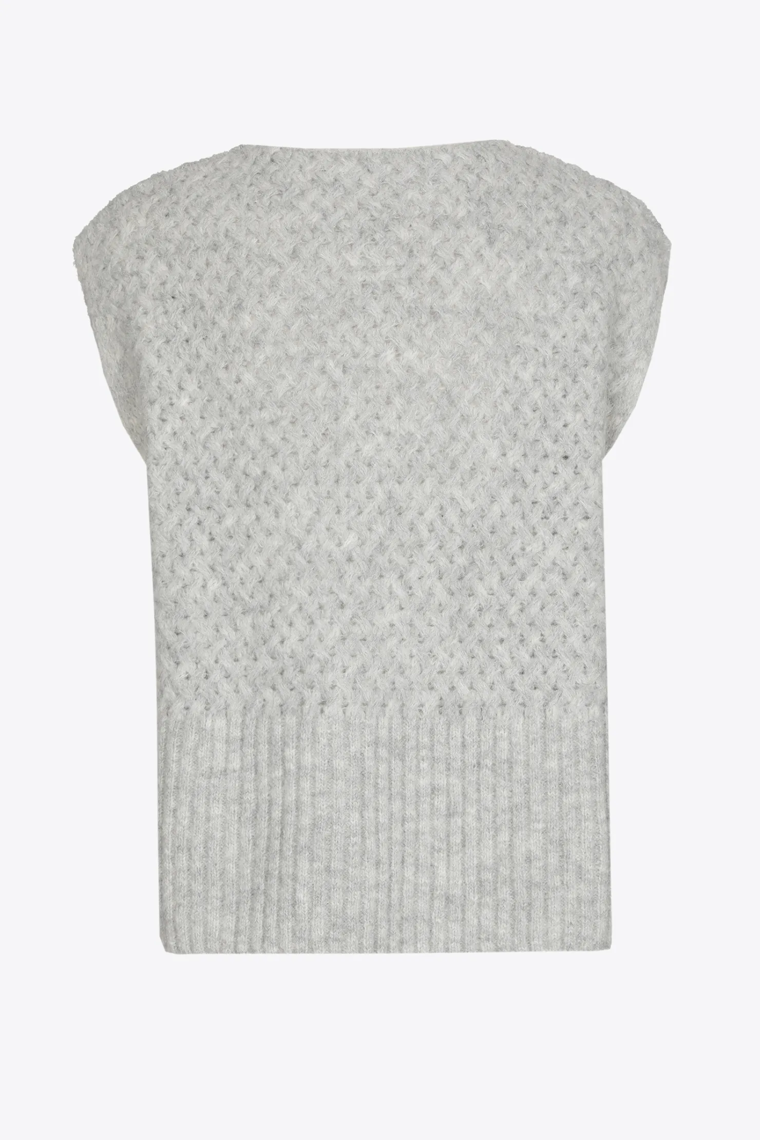 DAMES Xandres Debardeur van wolmix