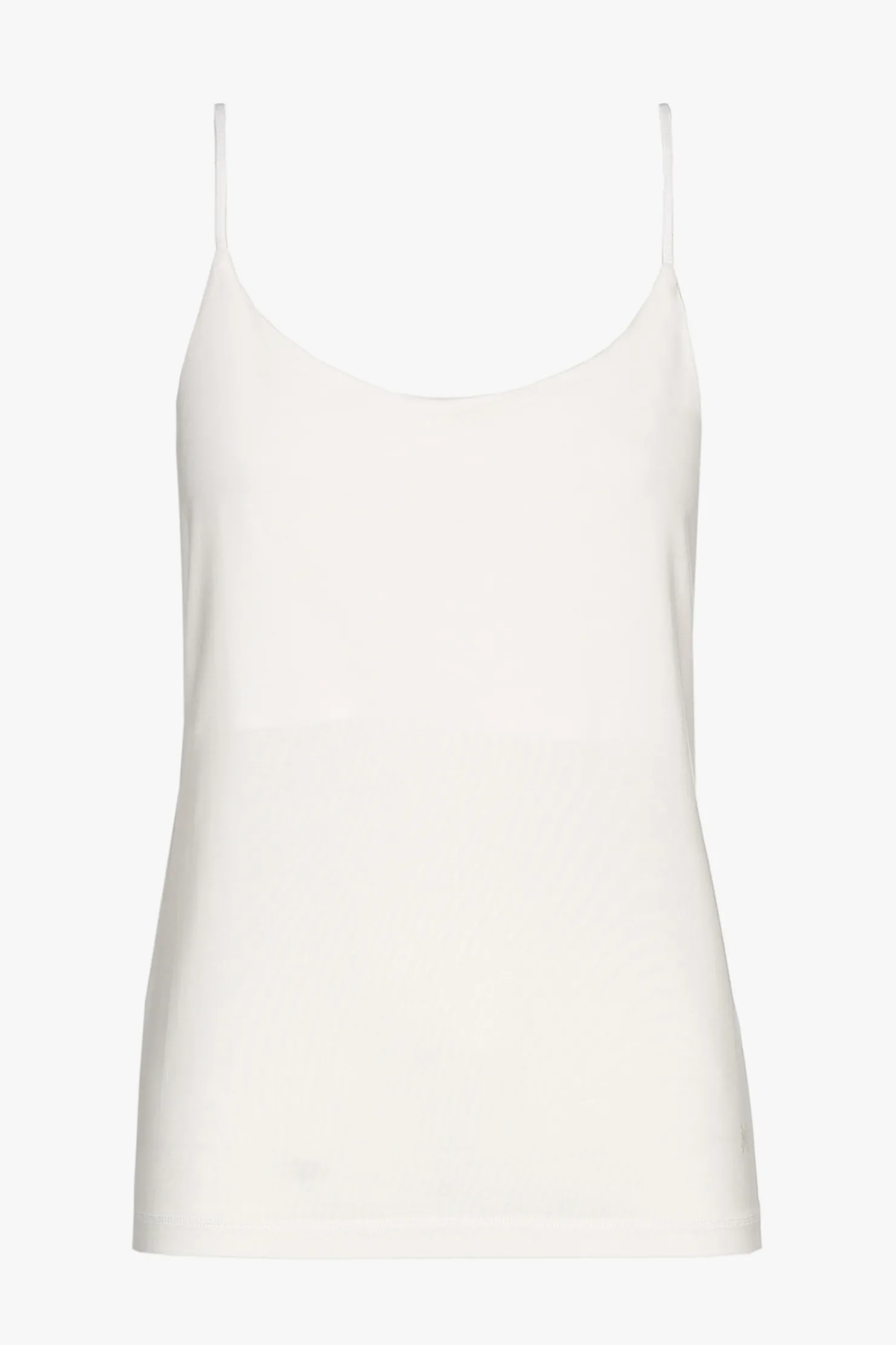 DAMES Xandres Ecru top met spaghettibandjes