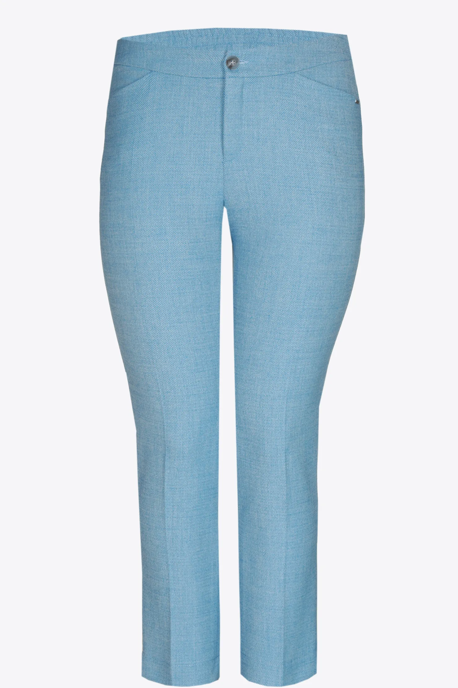 DAMES Xandres Geklede broek met smalle pijpen