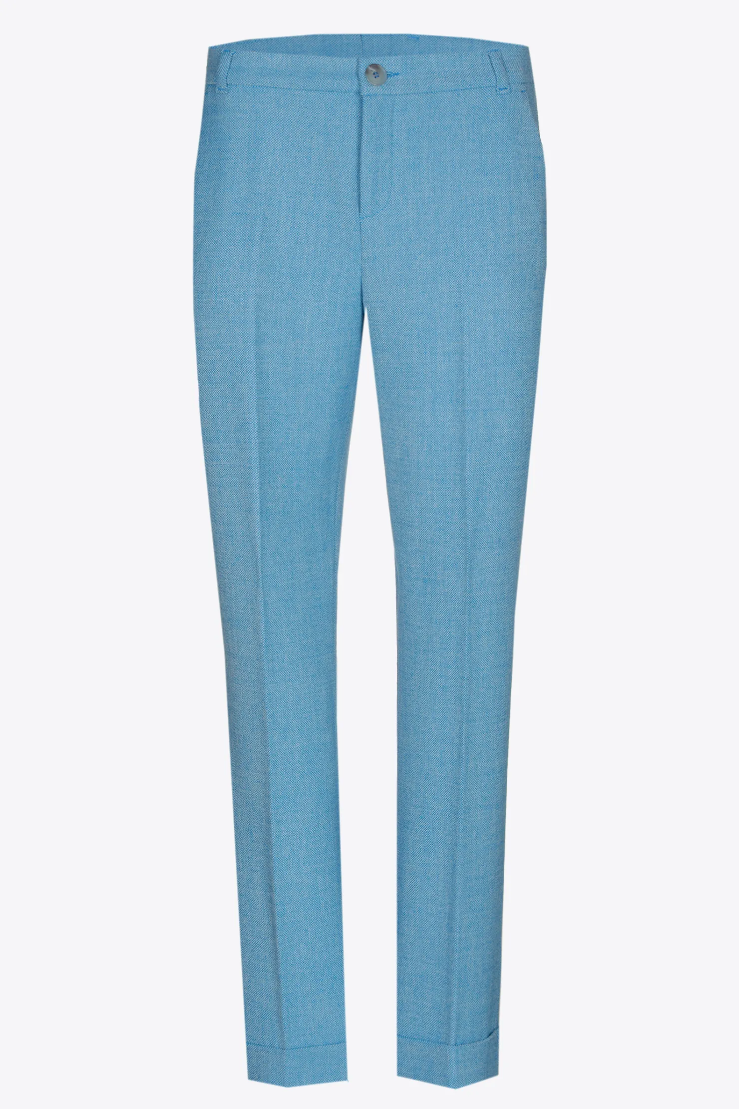 DAMES Xandres Geklede broek met smalle pijpen