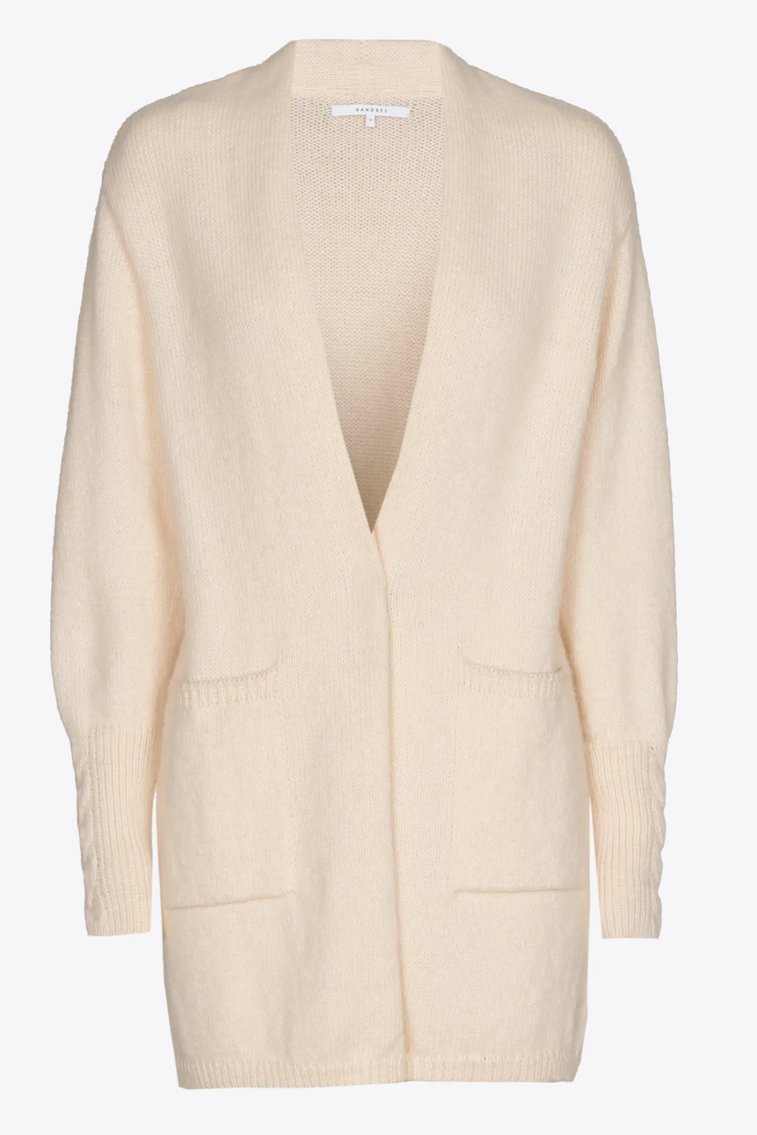 DAMES Xandres Gilet met mohair