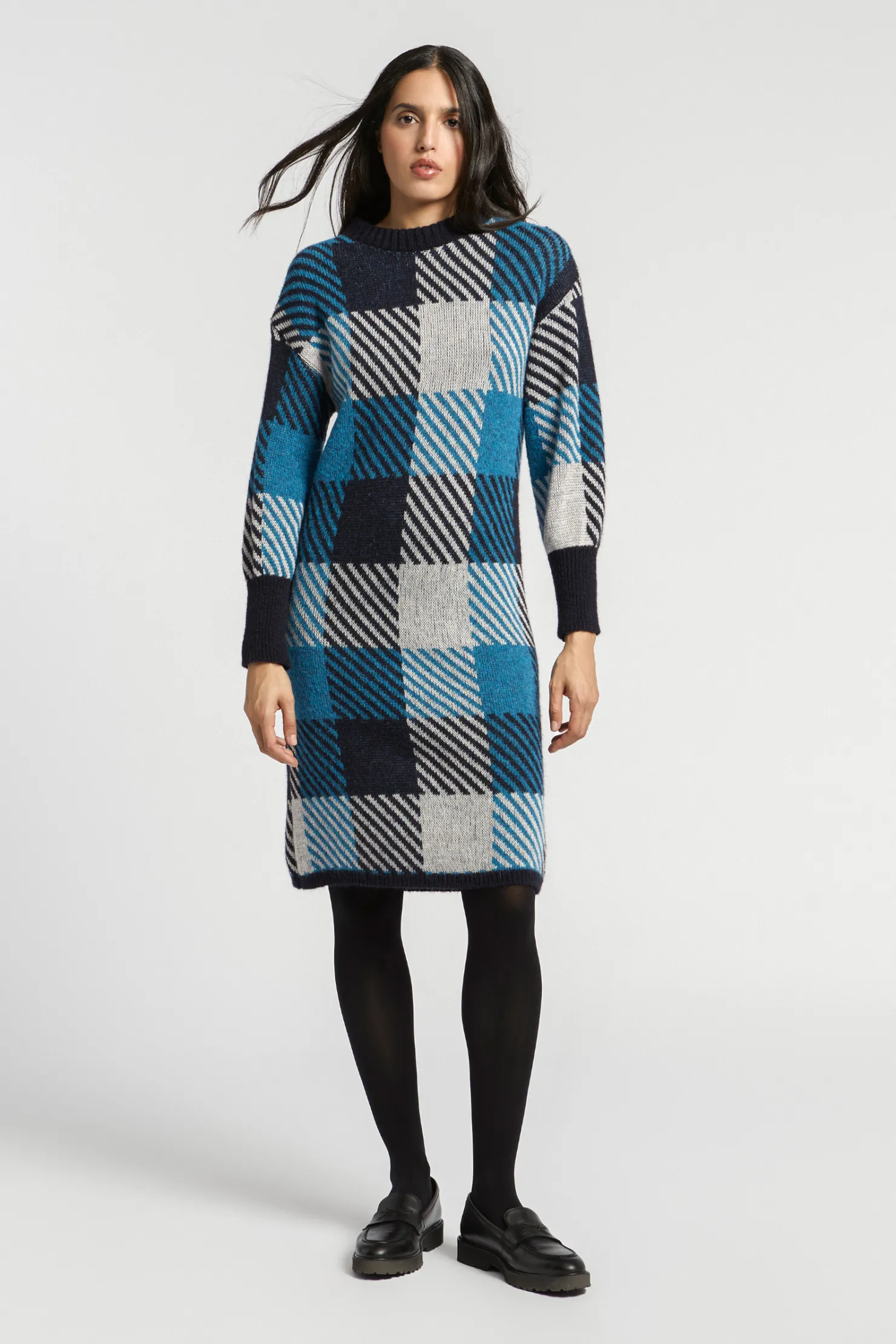 jurk_met_alpacawol_2-1.webp DAMES Xandres Jurk met alpacawol