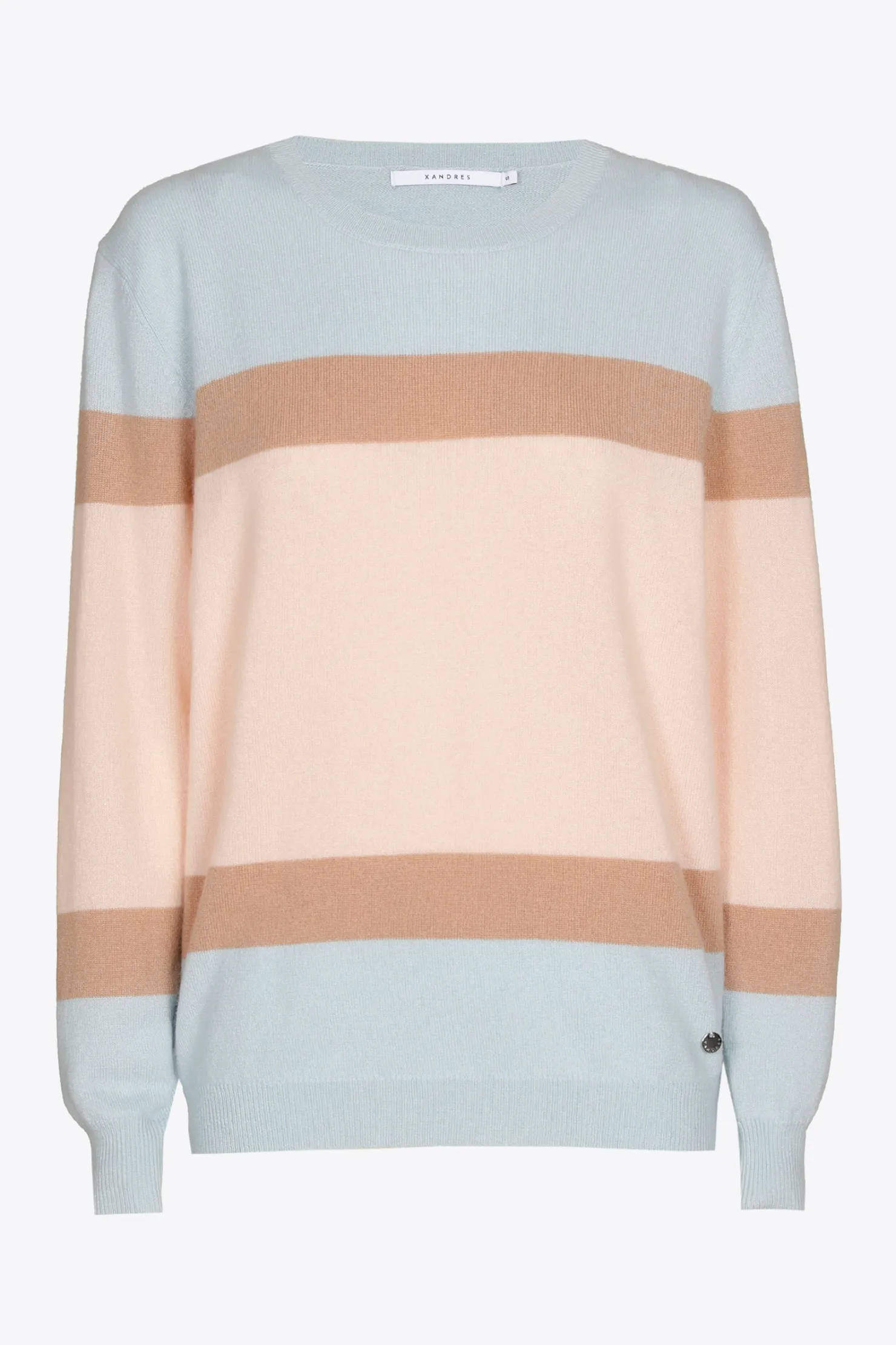 DAMES Xandres Kasjmieren colorblock pull