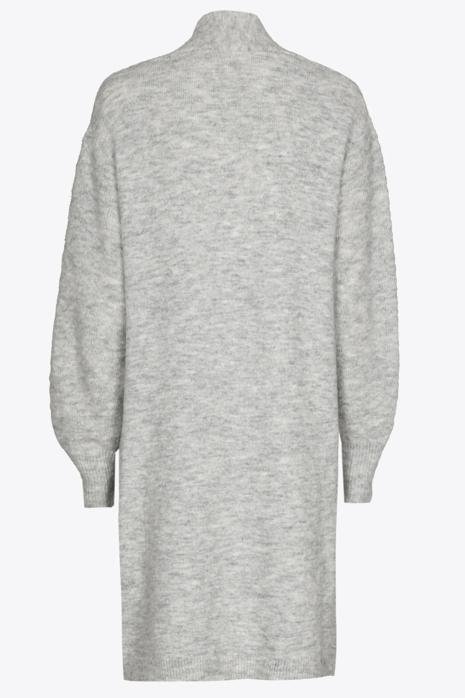 DAMES Xandres Lange gilet van alpacawol