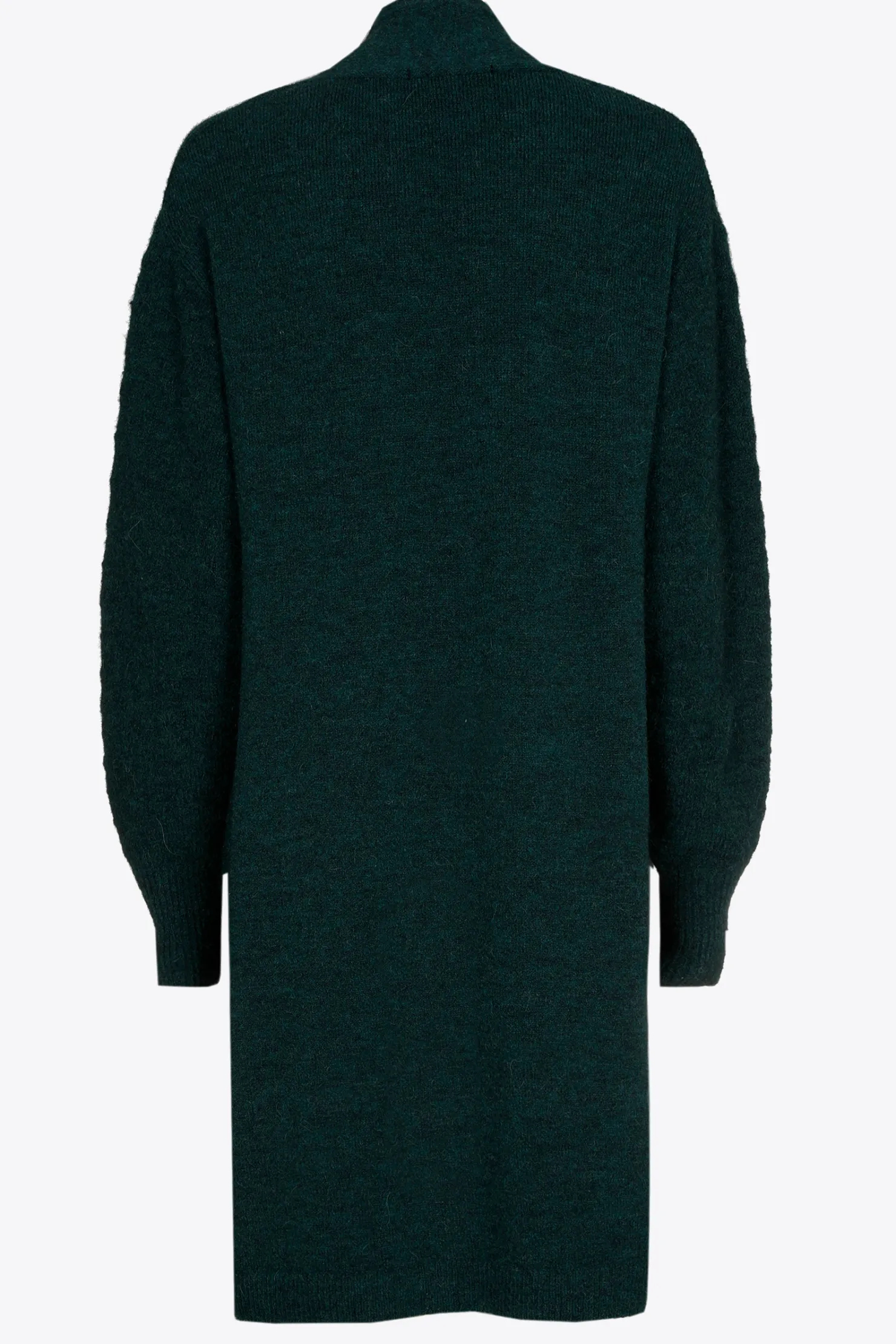 DAMES Xandres Lange gilet van alpacawol