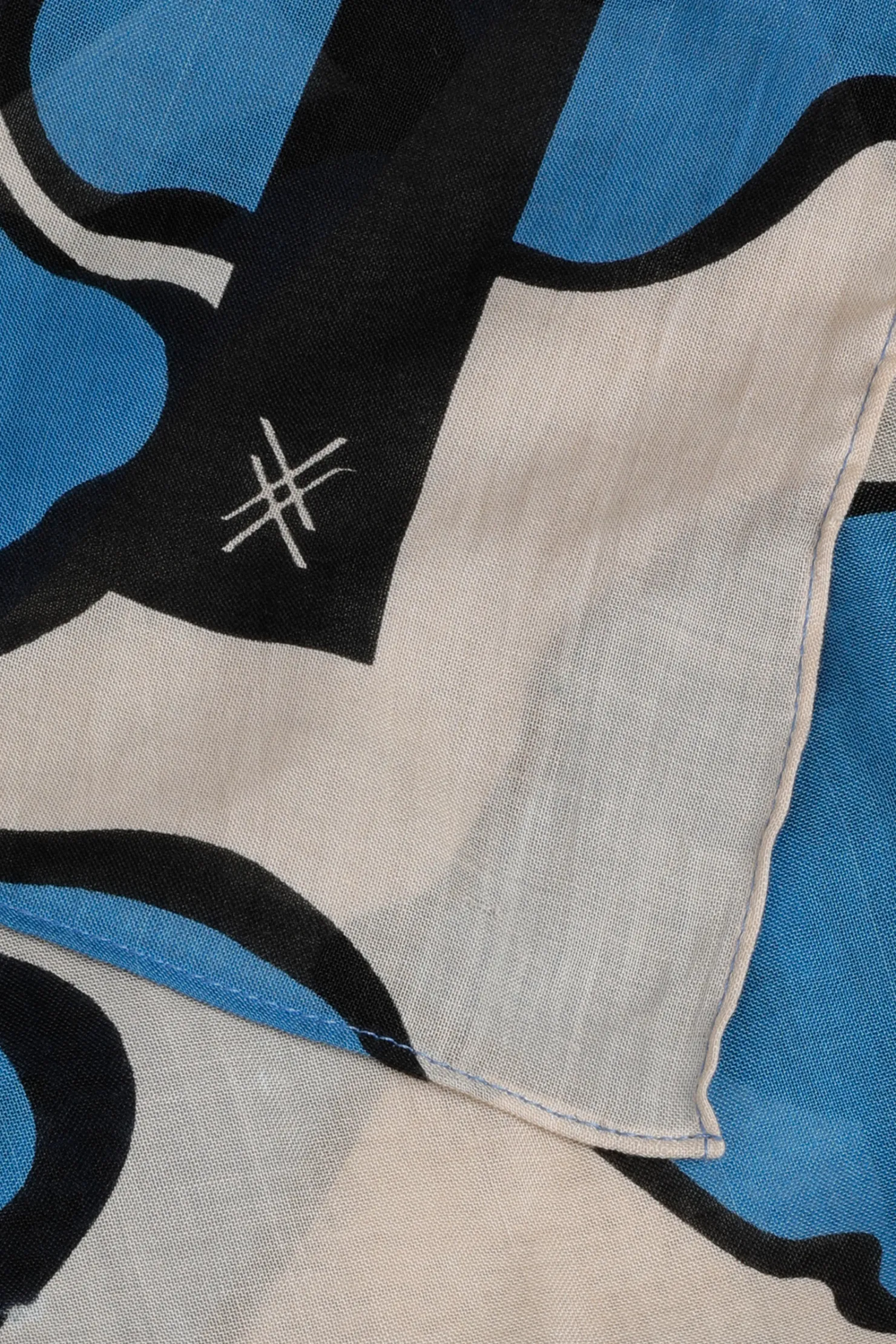 DAMES Xandres Sjaal met bloemenprint