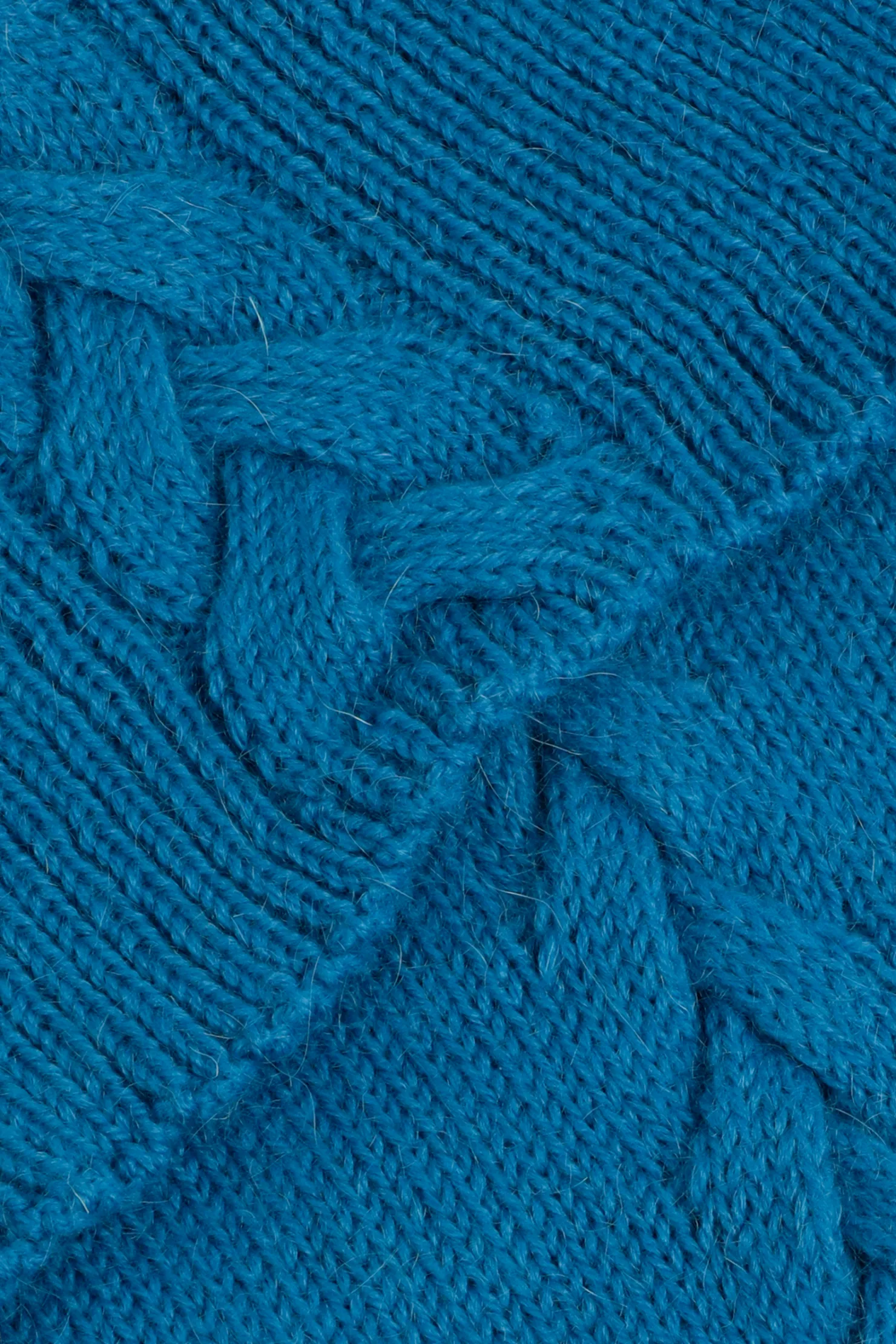 DAMES Xandres Sjaal met kabelsteek