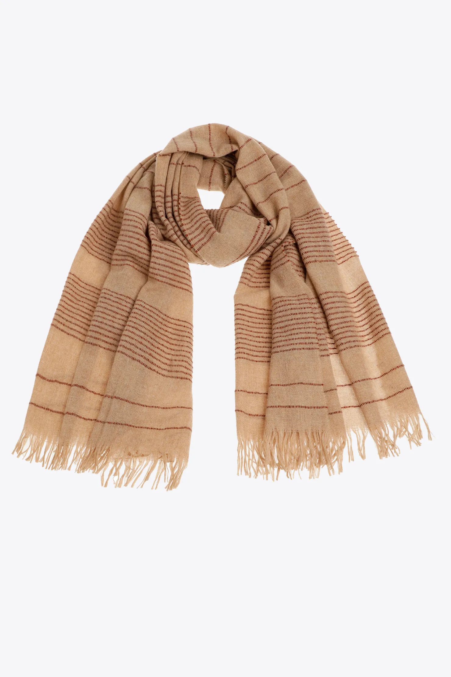 DAMES Xandres Sjaal met strepen