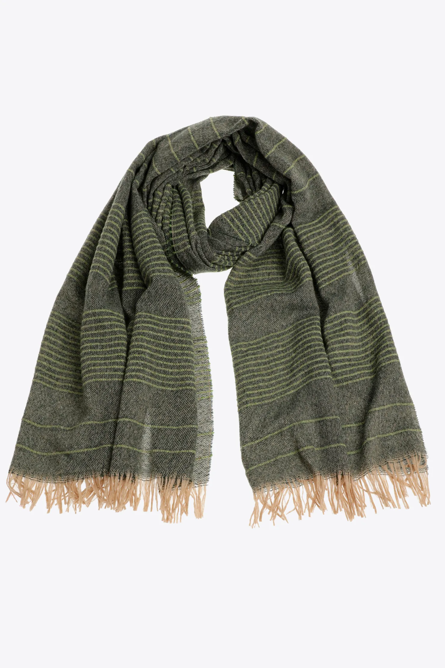 DAMES Xandres Sjaal met strepen