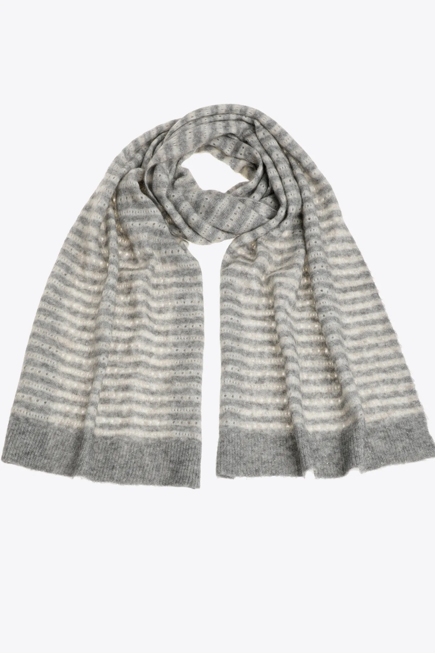 DAMES Xandres Sjaal met subtiele pailletten