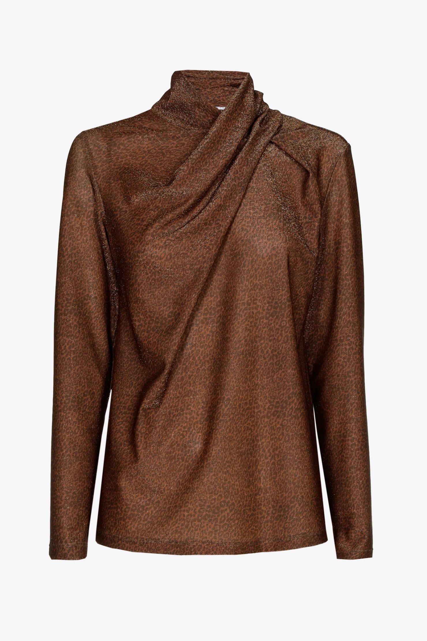 DAMES Xandres T-shirt met luipaardprint