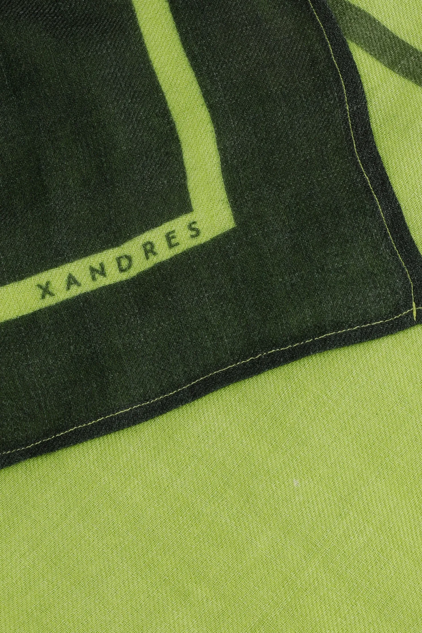 DAMES Xandres Wollen sjaal met gradient