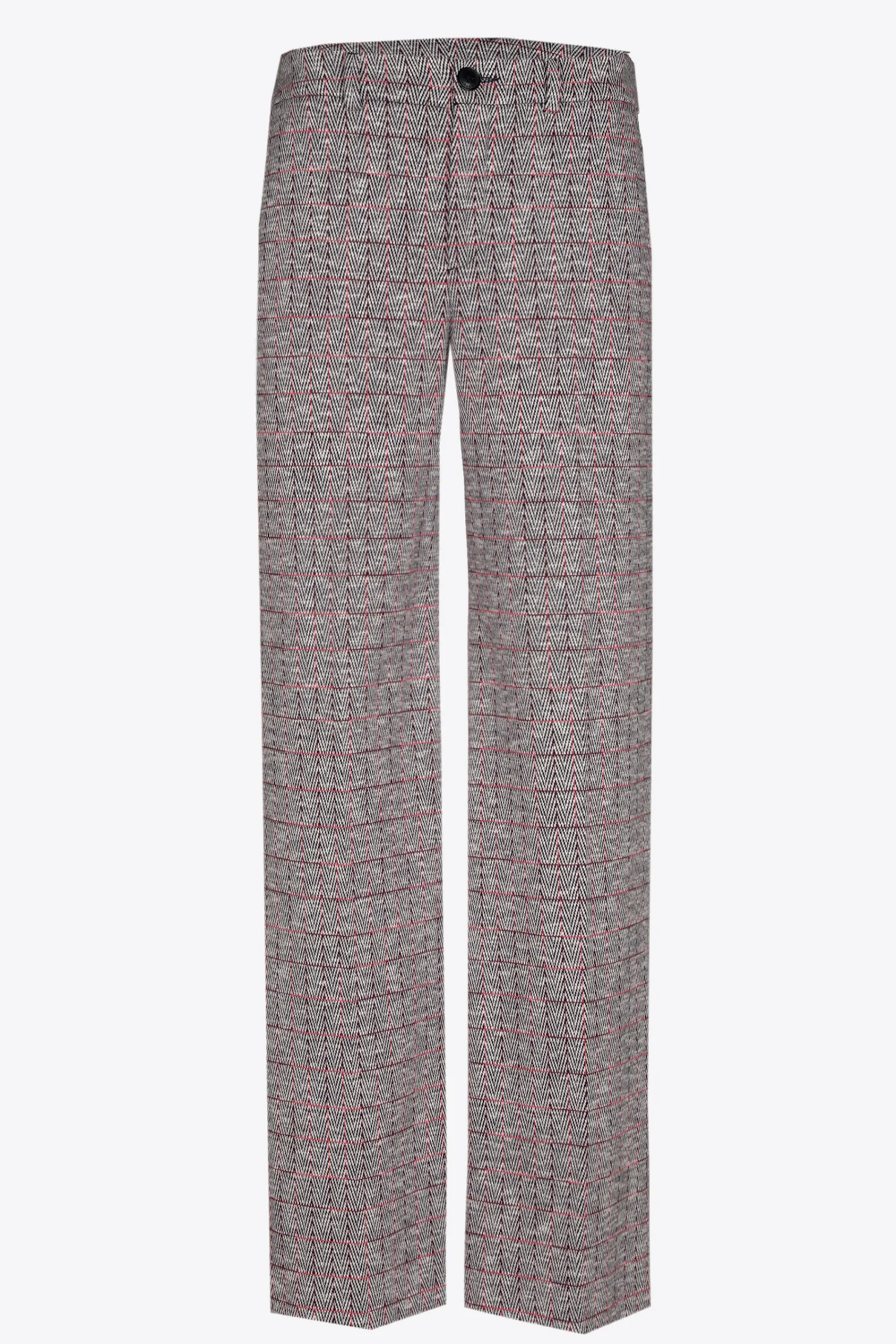 DAMES Xandres Zachte broek met ruiten