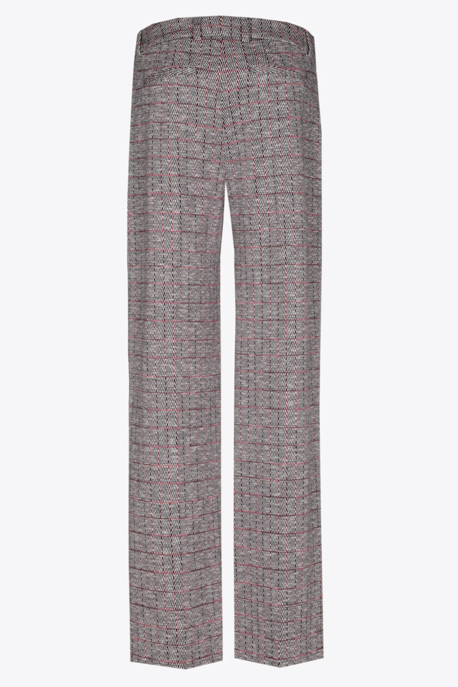 DAMES Xandres Zachte broek met ruiten