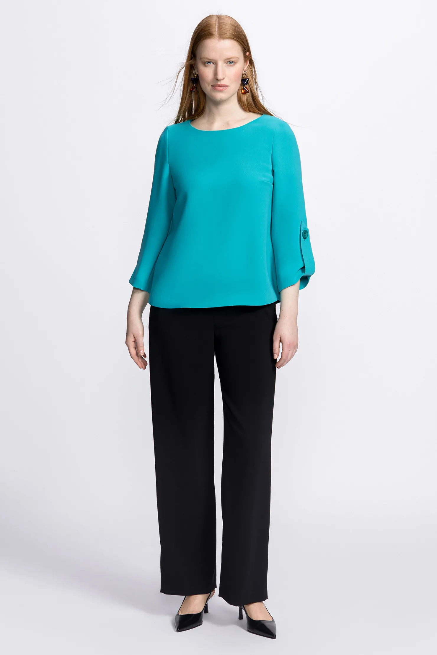 zwarte_losse_broek_4.webp DAMES Xandres Zwarte losse broek