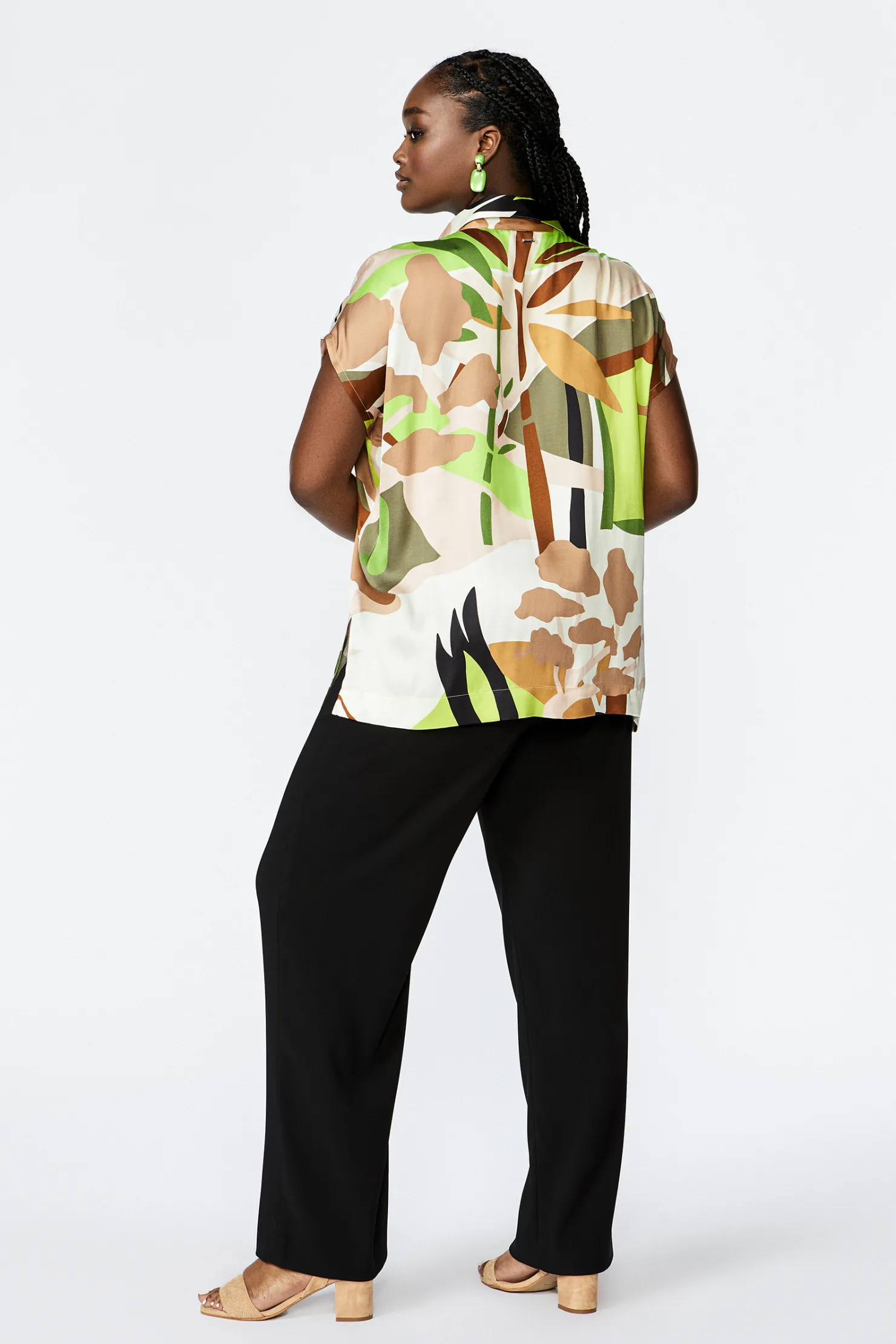 zwarte_losse_broek_6.webp DAMES Xandres Zwarte losse broek